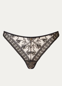 Leg Spell String Aubade Magnetic Spell string van mesh met borduring • Zwart ...