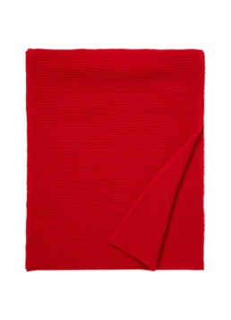Benetton Fijngebreide sjaal in wolblend 210 x 25 cm