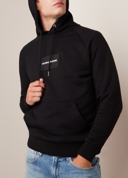 Calvin Klein Loose fit hoodie met merkembleem