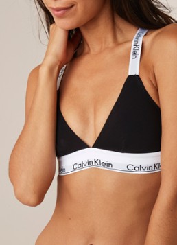Calvin Klein Modern Cotton bralette met logoband