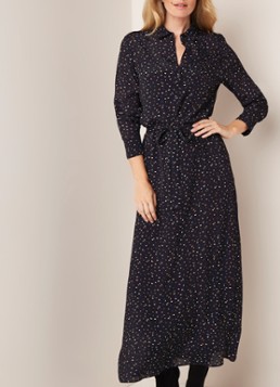 Expresso Kathleen maxi blousejurk met dessin
