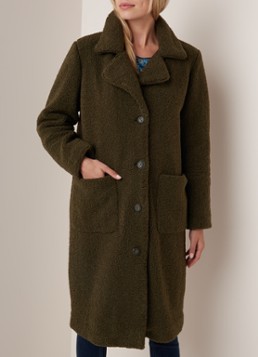 Expresso Leora teddy mantel met thermo-voering