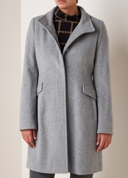 Gerry Weber Mantel in kasjmierblend met opstaande kraag