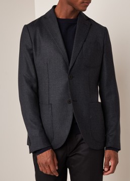 Giorgio Armani Tokyo slim fit colbert met microdessin