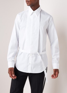 Helmut Lang Slim fit overhemd van katoen met afneembare kraag