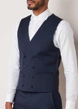 HUGO BOSS Arti/Hesten driedelig slim fit pak van wol