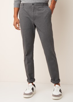 HUGO BOSS Heldor slim fit pantalon met stretch