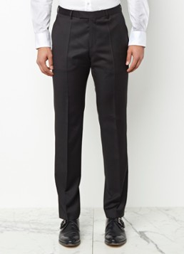HUGO BOSS Lenon_cyl regular fit pantalon van scheerwol