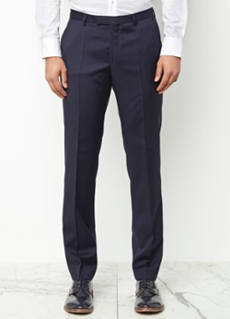 HUGO BOSS Lenon_cyl regular fit pantalon van scheerwol