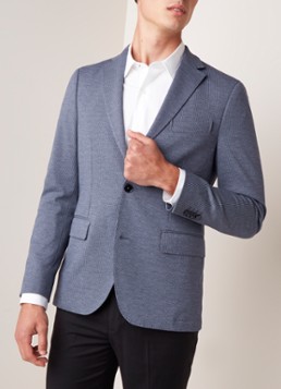 MANGO Carducci slim fit colbert met streepdessin
