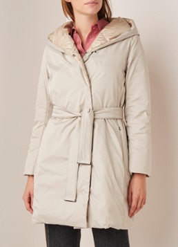 MaxMara Ali reversible parka met donsvulling