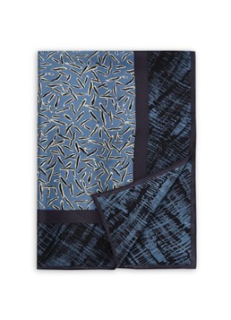 MaxMara Rivetto sjaal van zijde 90 x 90 cm