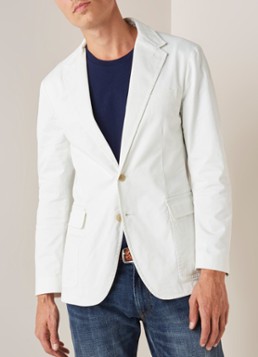 Ralph Lauren Slim fit colbert van katoen met klepzakken