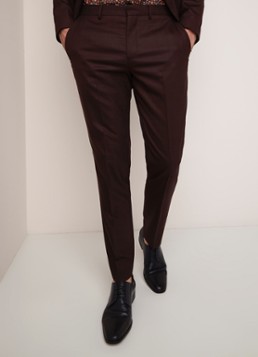 Selected Homme Mylostate slim fit pantalon in wolblend