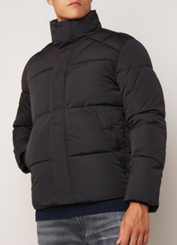 Selected Homme Thermore puffer jack met opstaande kraag