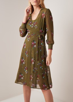 Ted Baker Wikkeljurk met bloemendessin