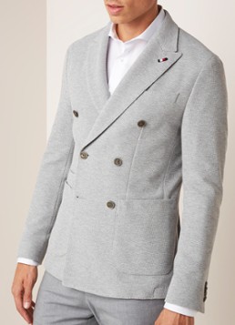 Tommy Hilfiger Slim fit jersey double breasted-colbert