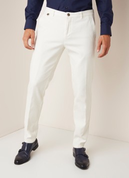 Tommy Hilfiger Slim fit pantalon in katoenblend