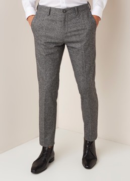 Tommy Hilfiger Slim fit pantalon in wolblend