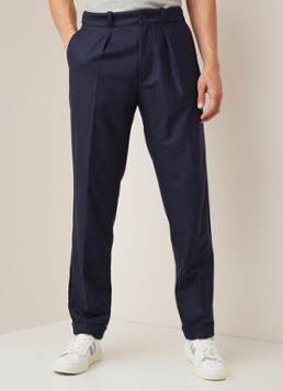 Tommy Hilfiger Tapered fit pantalon in wolblend