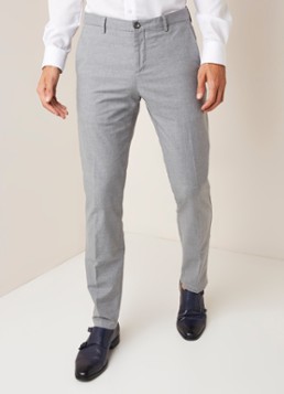 Tommy Hilfiger The Flex slim fit pantalon van katoen