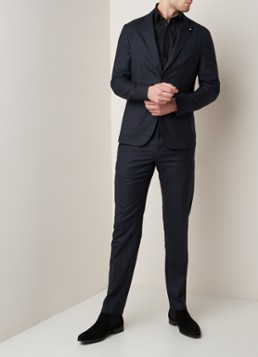 Tommy Hilfiger Tweedelig slim fit pak in wolblend