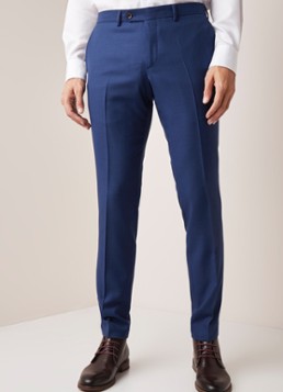 Van Gils Bull slim fit pantalon van wol