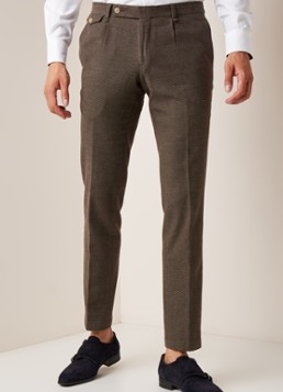 Van Gils Cibo slim fit pantalon van katoen met stretch