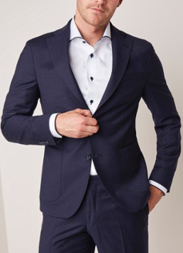 Van Gils Elliott tailored fit colbert in wolblend