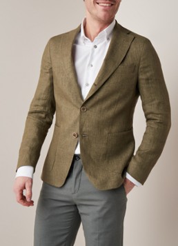 Van Gils Elwyn tailored fit colbert van linnen