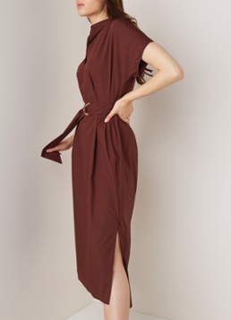 Vanilia Maxi-jurk met ceintuur