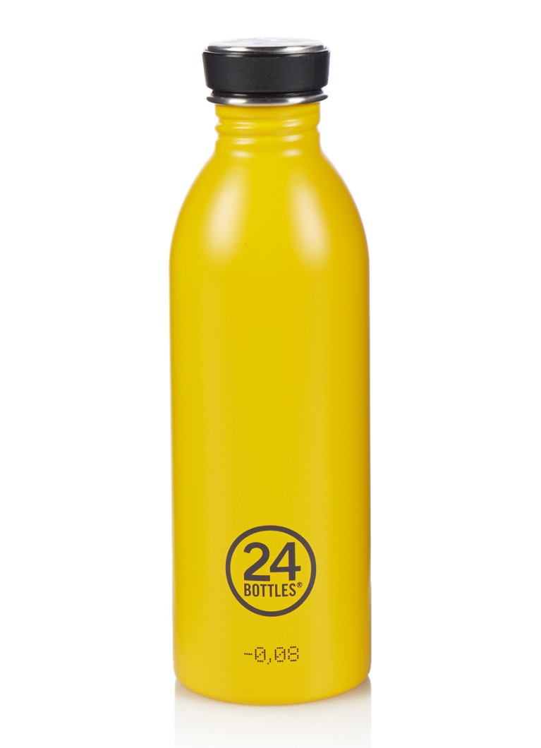 24Bottles - Urban Bottle waterfles 500 ml - Geel