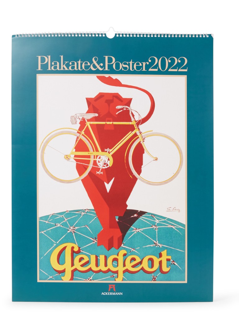 Ackermann - Affiches & Poster kalender 2022 - Petrol