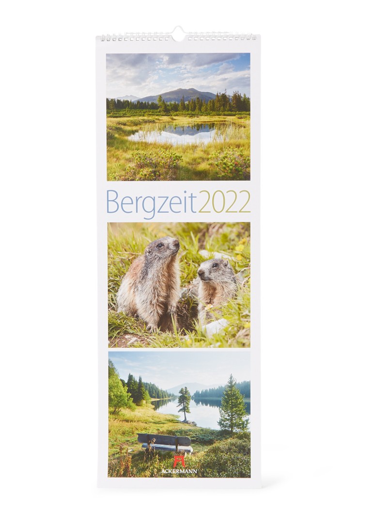 Ackermann - Bergzeit kalender 2022 - Groen