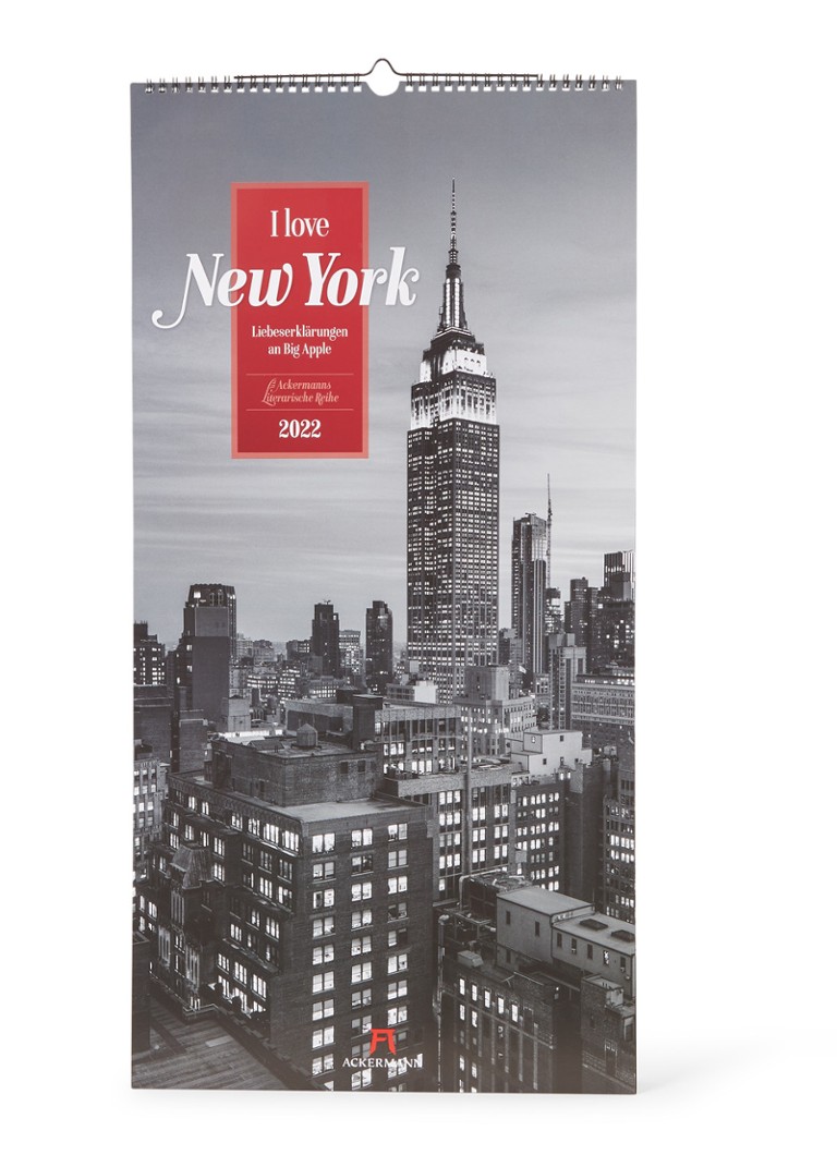 Ackermann - New York kalender 2022 - Grijs