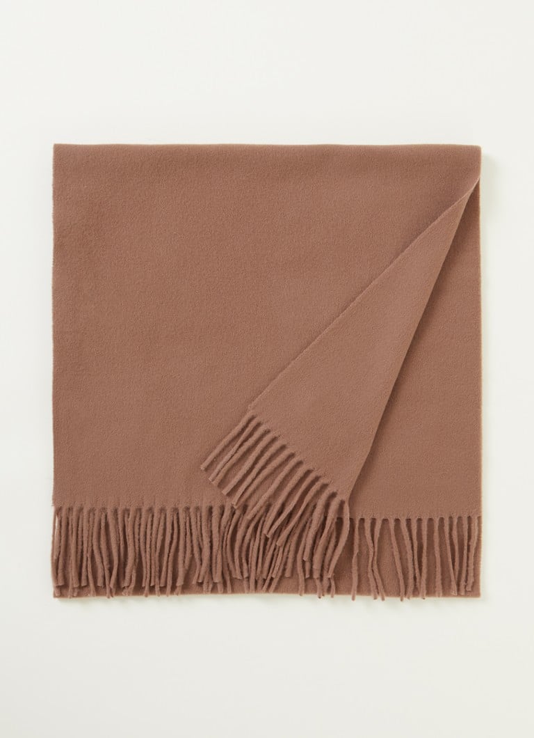 Acne Studios - Sjaal van wol 200 x 45 cm - Bruin