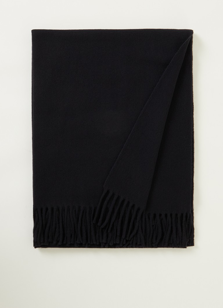 Acne Studios - Sjaal van wol 200 x 70 cm - Zwart
