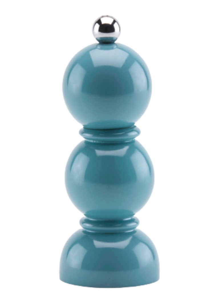 Addison Ross - Mini Bobbin peper / zoutmolen 14 cm - Blauwgrijs