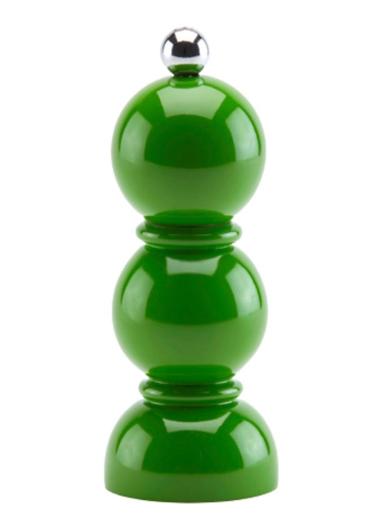 Addison Ross - Mini Bobbin peper / zoutmolen 14 cm - Groen