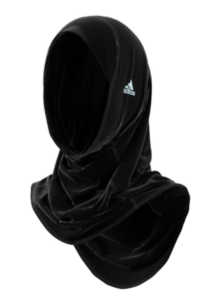angst partij klein adidas Aeroready sport hijab met logo • Zwart • deBijenkorf.be