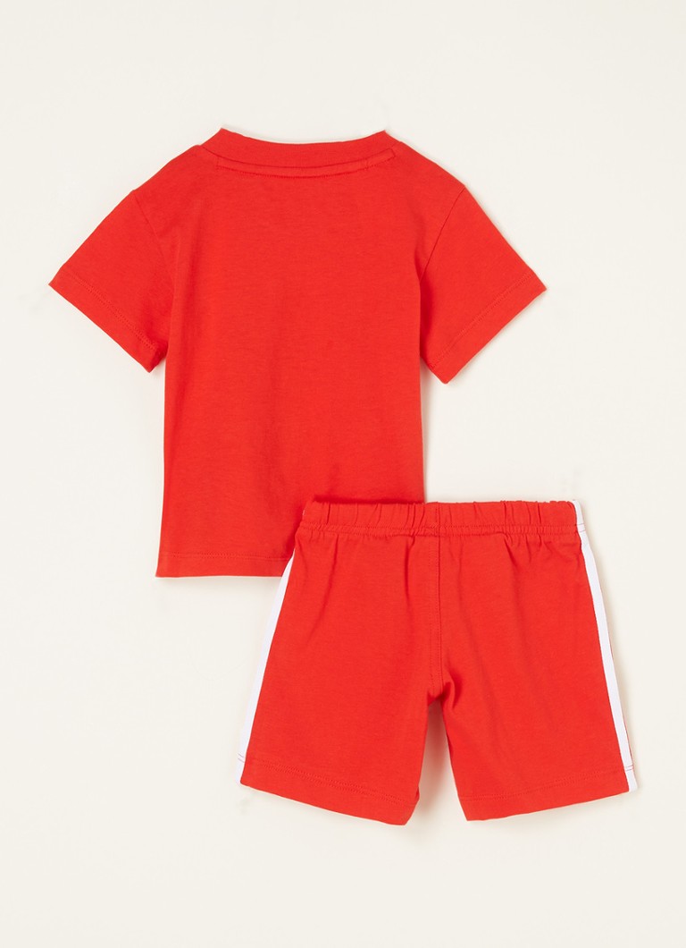 Adidas Ensemble Bebe Avec T Shirt Et Short De Bijenkorf