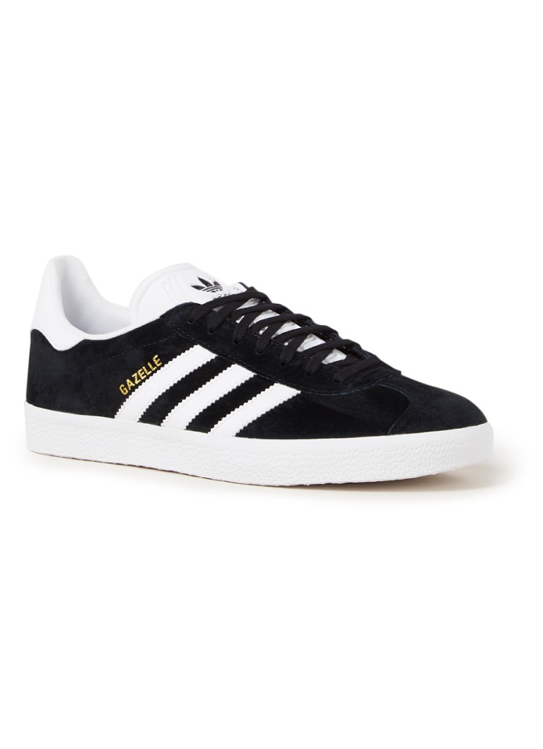 Bakken Maak een bed slank adidas Gazelle sneaker van suède • Zwart • deBijenkorf.be