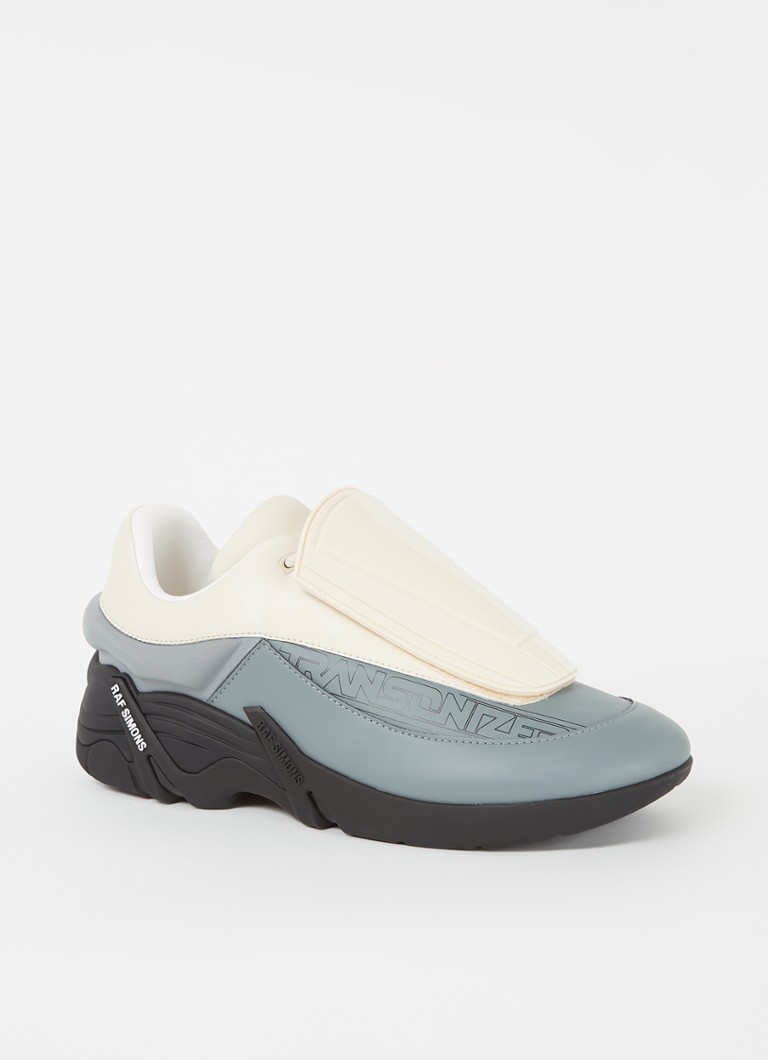 adidas - Sneakers Antei avec détails en cuir - Gris foncé