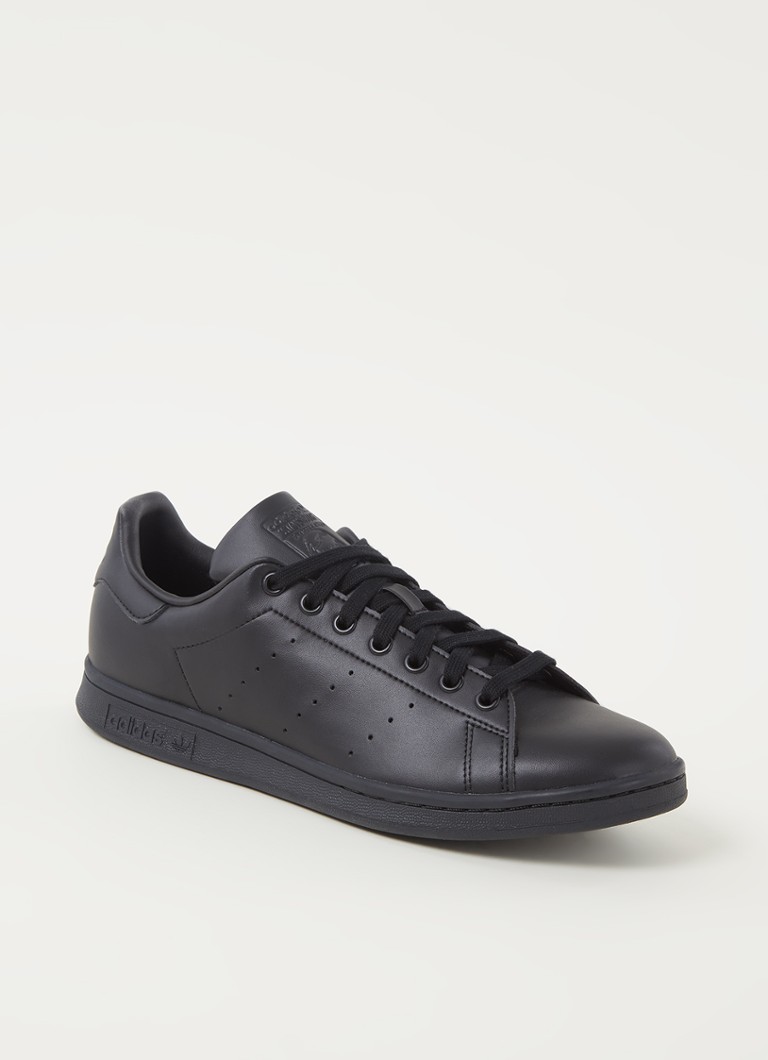 adidas - Stan Smith sneaker met logo - Zwart