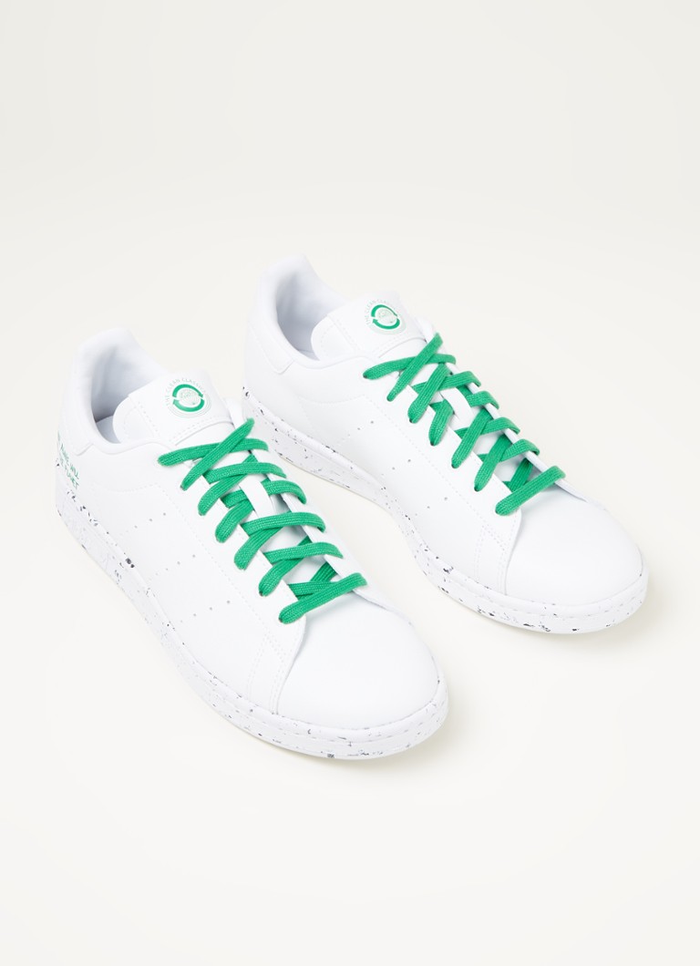 Huisdieren schoonmaken Mogelijk adidas Stan Smith sneaker met verfspetters en tekstprint • Wit •  deBijenkorf.be