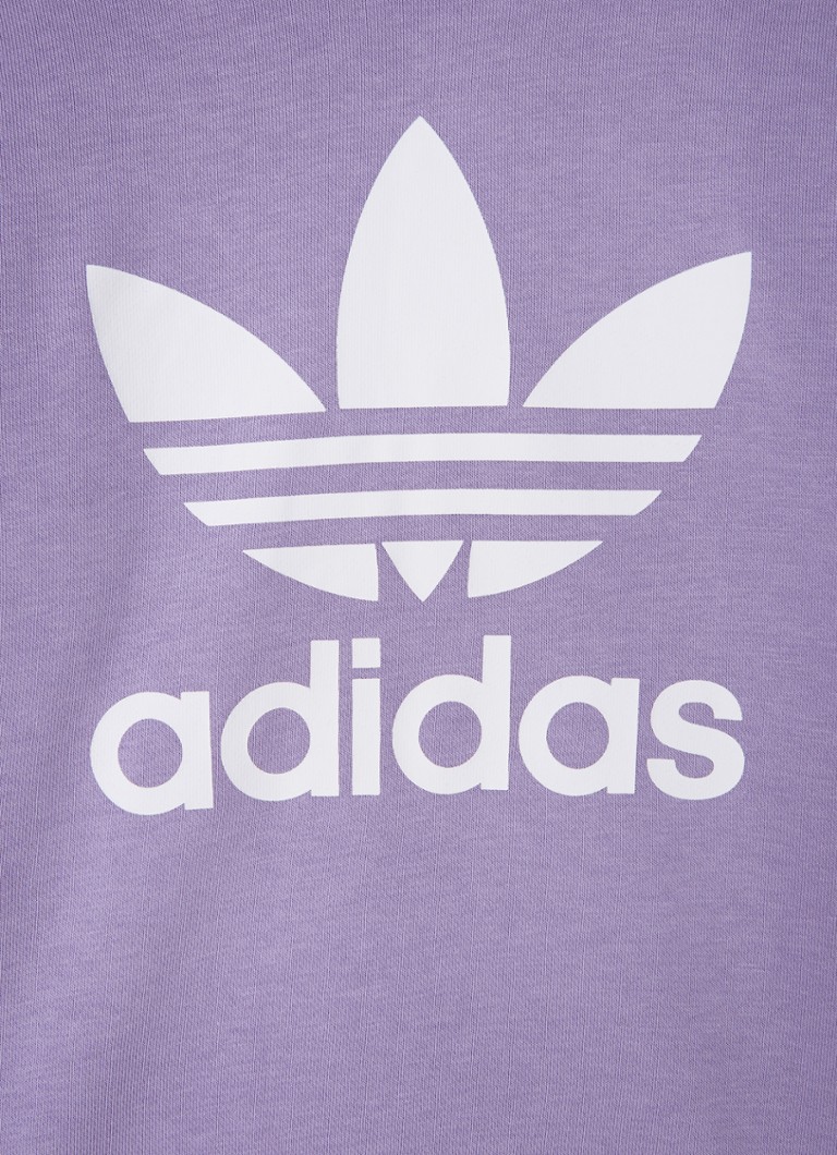 Adidas Sweater met logoprint • Lila •