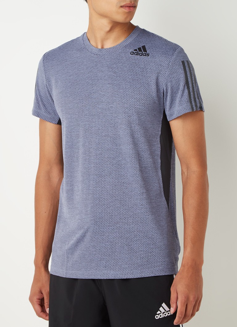 adidas - T-shirt d'entraînement avec logo - Lavande