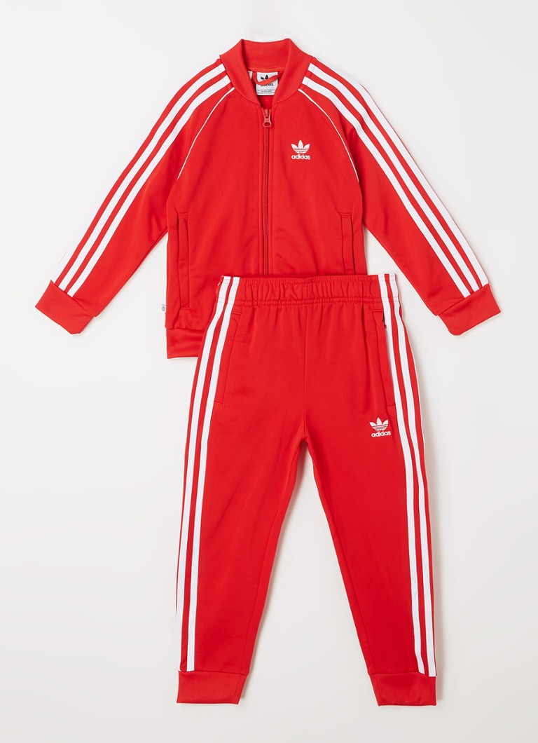 adidas trainingspak rood