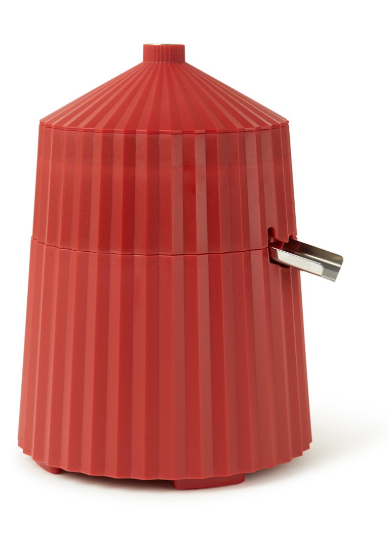 Alessi - Plissé elektrische citruspers MDL07R - Steenrood