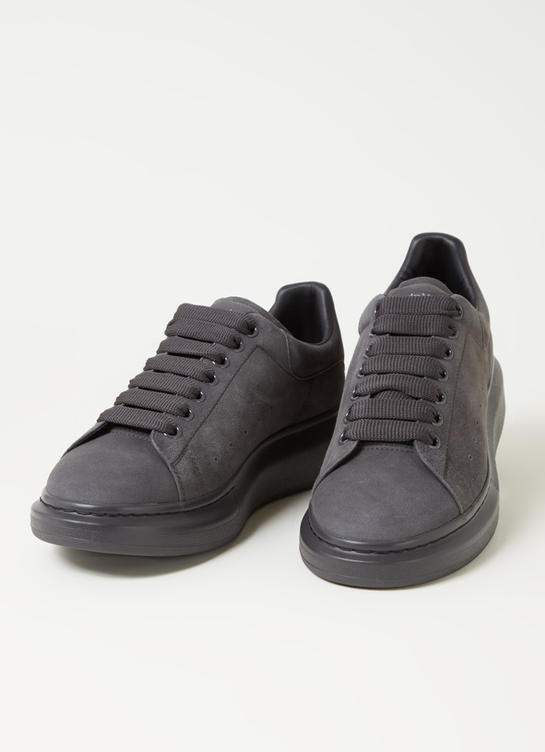Alexander McQueen Oversized sneaker van suède